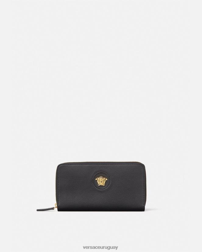 Versace cartera continental la medusa mujer negro accesorios H88R0H573
