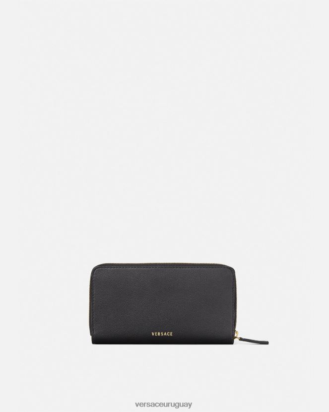Versace cartera continental la medusa mujer negro accesorios H88R0H573