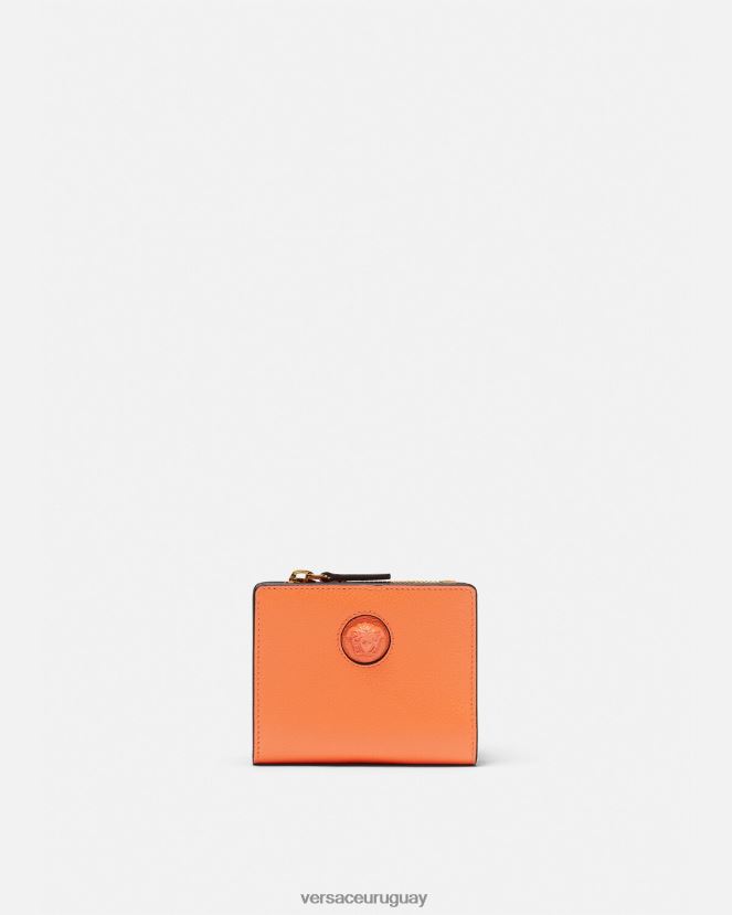 Versace cartera la medusa mujer naranja accesorios H88R0H582
