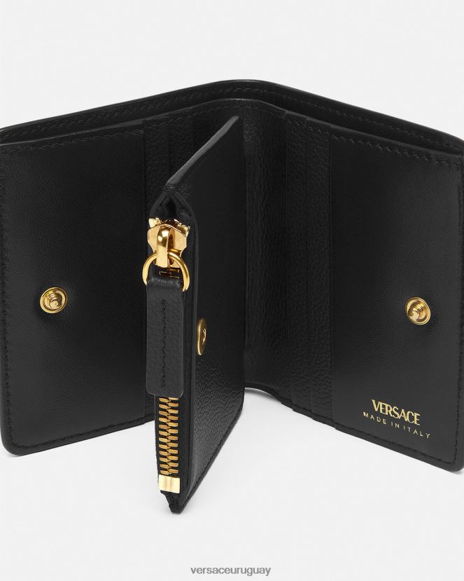 Versace cartera la medusa mujer negro accesorios H88R0H575