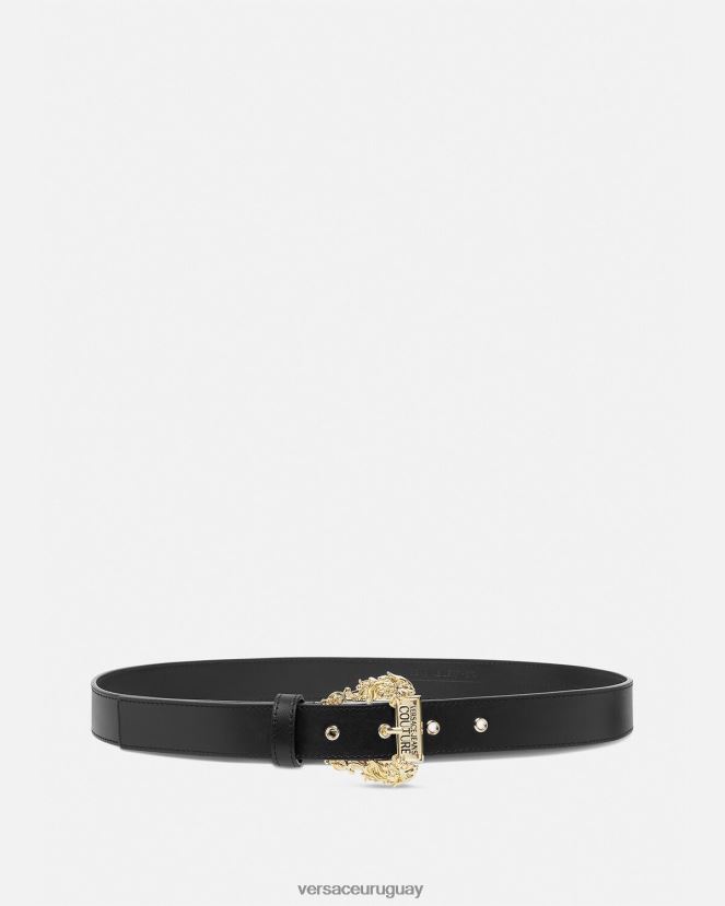 Versace alta costura 1 cinturón mujer negro accesorios H88R0H2333