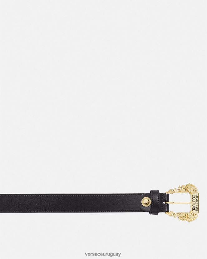 Versace alta costura 1 cinturón mujer negro accesorios H88R0H2333