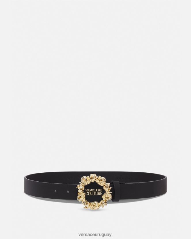 Versace alta costura 1 cinturón mujer negro accesorios H88R0H2337