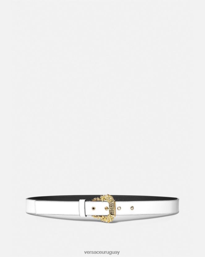Versace cinturón de alta costura1 mujer blanco accesorios H88R0H2327
