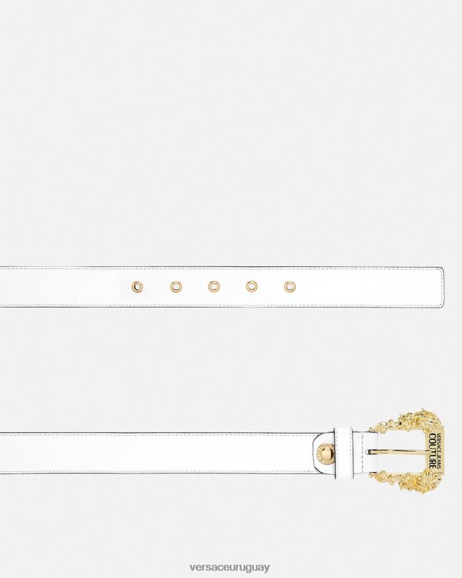 Versace cinturón de alta costura1 mujer blanco accesorios H88R0H2327