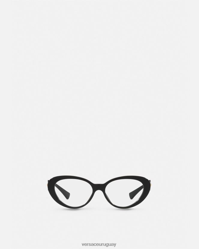 Versace gafas cat-eye con doble Medusa mujer negro accesorios H88R0H706