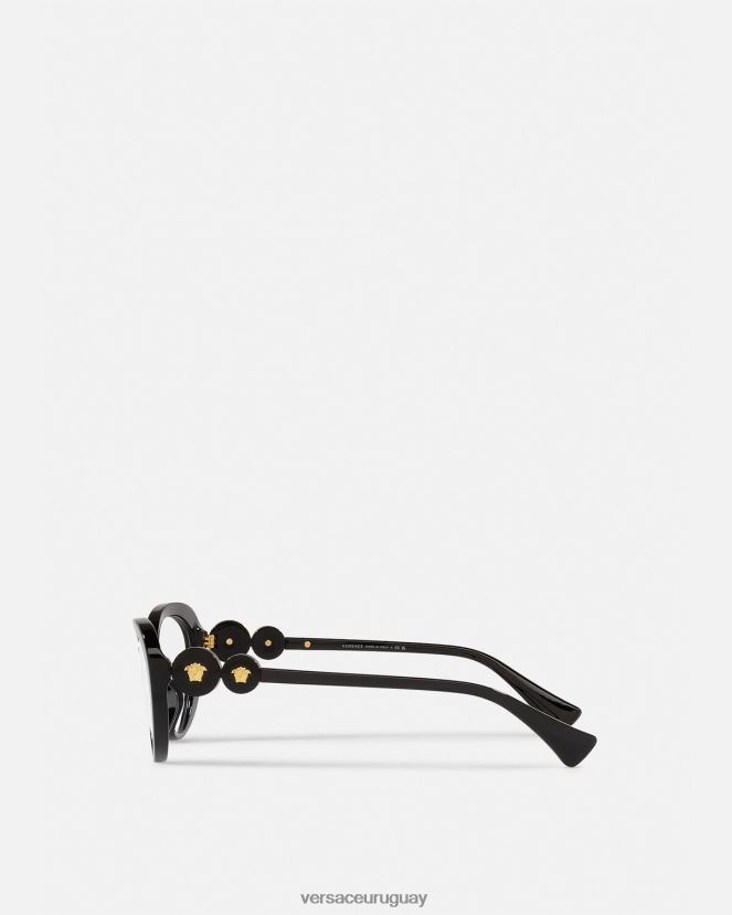 Versace gafas cat-eye con doble Medusa mujer negro accesorios H88R0H706