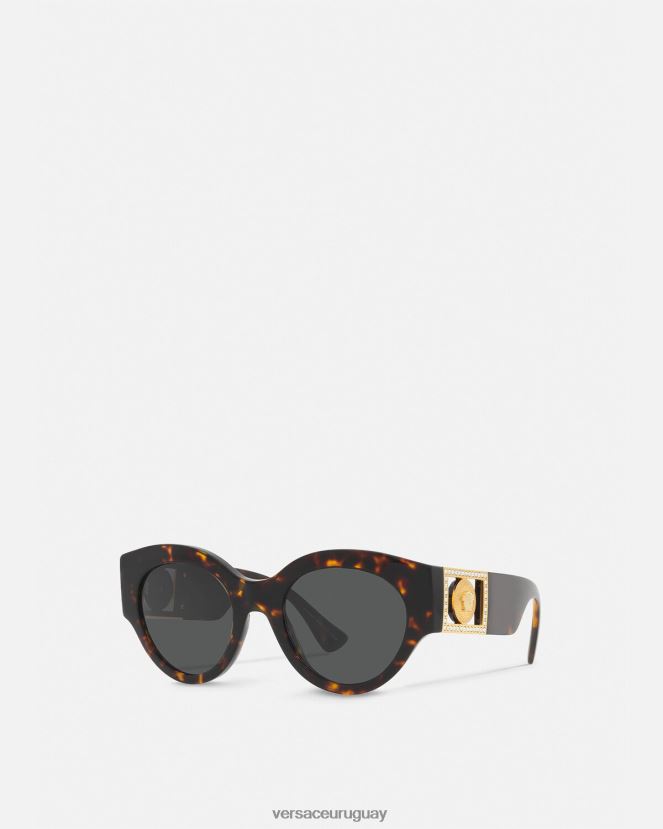 Versace gafas de sol brillantes con cristales de medusa mujer la Habana accesorios H88R0H628