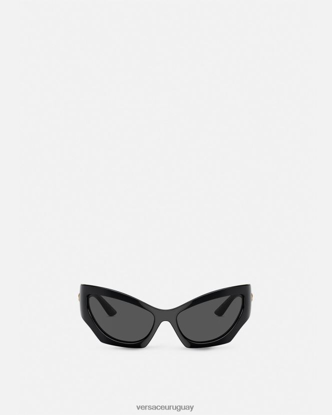 Versace gafas de sol cat-eye con Medusa mujer negro accesorios H88R0H587