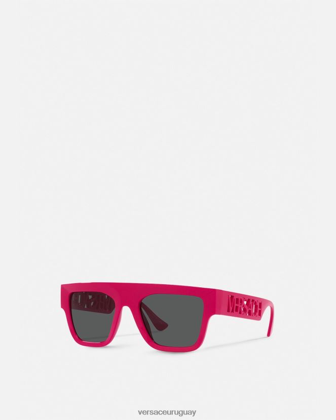 Versace gafas de sol con logo vintage de los 90 mujer fucsia accesorios H88R0H690