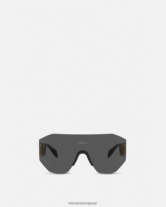 Versace gafas de sol con máscara de medusa \'95 mujer negro accesorios H88R0H607