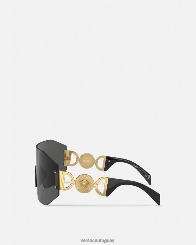 Versace gafas de sol con máscara de medusa \'95 mujer negro accesorios H88R0H607