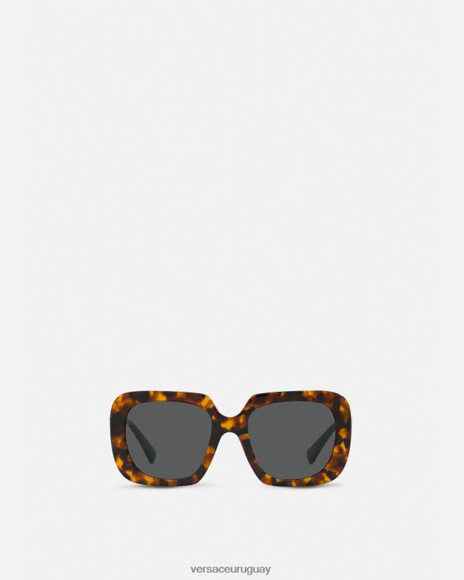 Versace gafas de sol cuadradas con doble medusa mujer la Habana accesorios H88R0H626