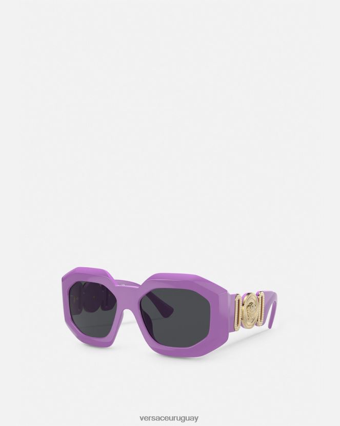 Versace gafas de sol cuadradas maxi medusa biggie mujer Violeta accesorios H88R0H636