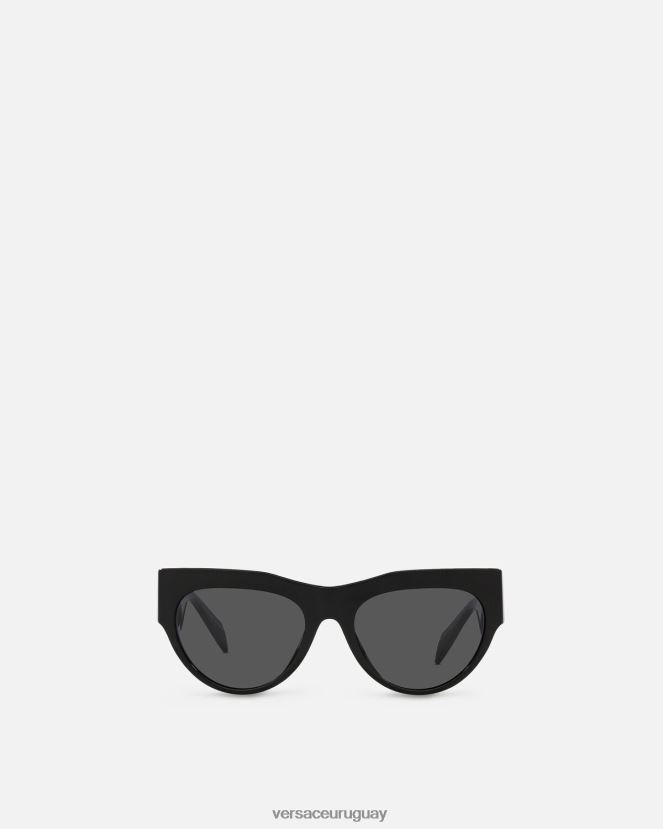 Versace gafas de sol de medusa alada mujer negro accesorios H88R0H603