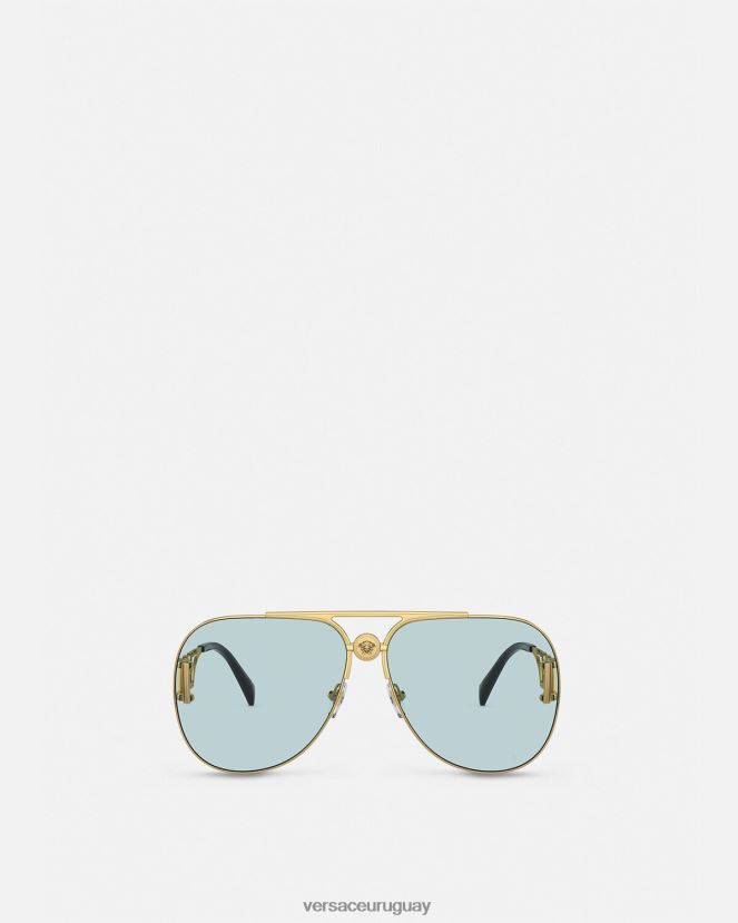 Versace gafas de sol estilo piloto medusa biggie mujer onul accesorios H88R0H596
