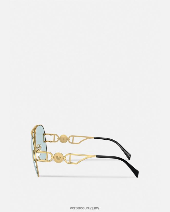 Versace gafas de sol estilo piloto medusa biggie mujer onul accesorios H88R0H596