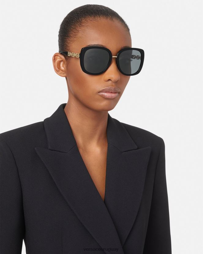 Versace gafas de sol greca mujer negro accesorios H88R0H665