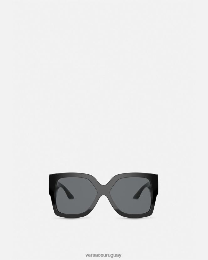 Versace gafas de sol greca mujer negro accesorios H88R0H667
