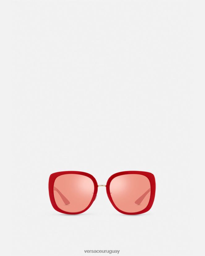 Versace gafas de sol greca mujer rojo accesorios H88R0H663