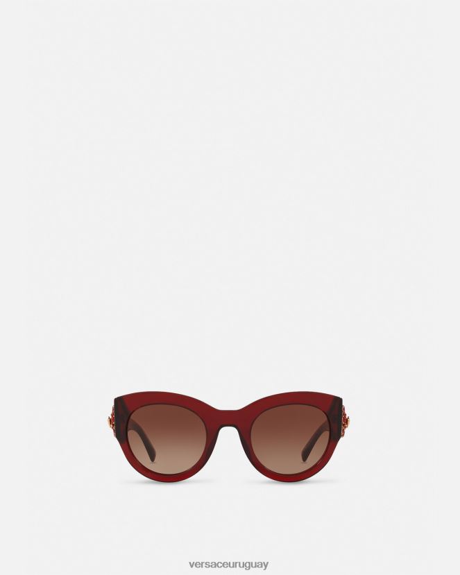 Versace gafas de sol joya tributo mujer borgoña accesorios H88R0H684