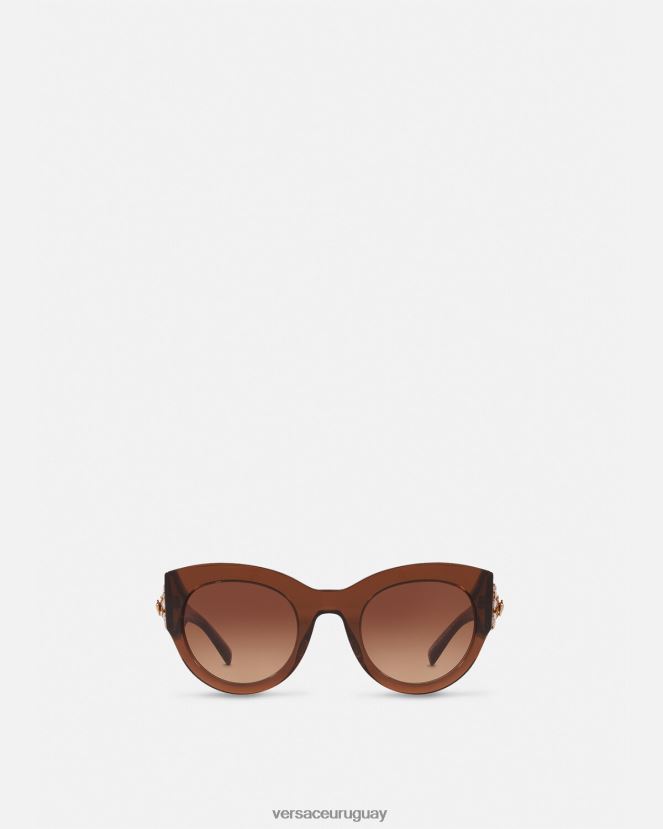 Versace gafas de sol joya tributo mujer marrón accesorios H88R0H683