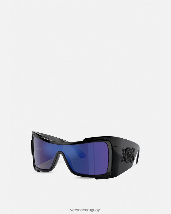 Versace gafas de sol maxi medusa biggie con escudo mujer negro accesorios H88R0H605