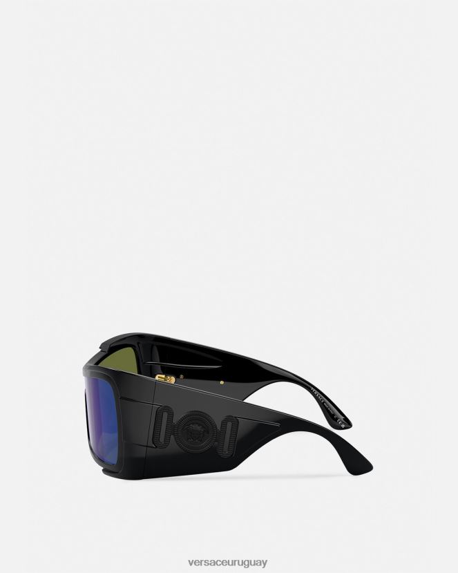 Versace gafas de sol maxi medusa biggie con escudo mujer negro accesorios H88R0H605