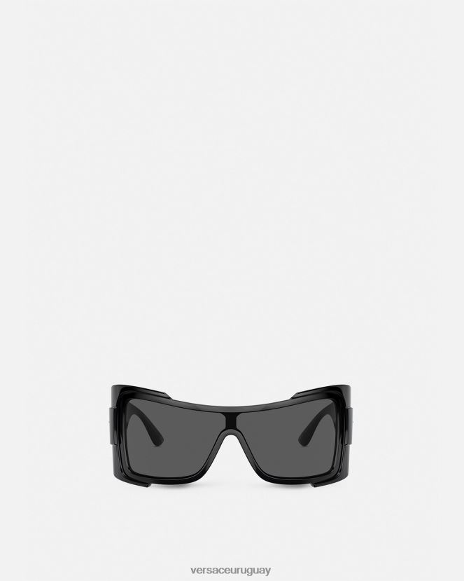 Versace gafas de sol maxi medusa biggie con escudo mujer negro accesorios H88R0H606