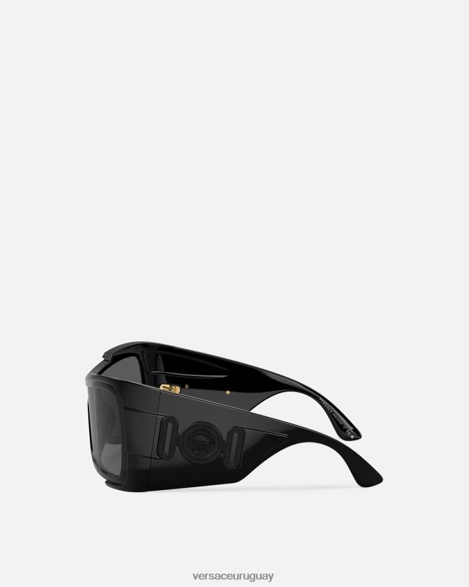 Versace gafas de sol maxi medusa biggie con escudo mujer negro accesorios H88R0H606