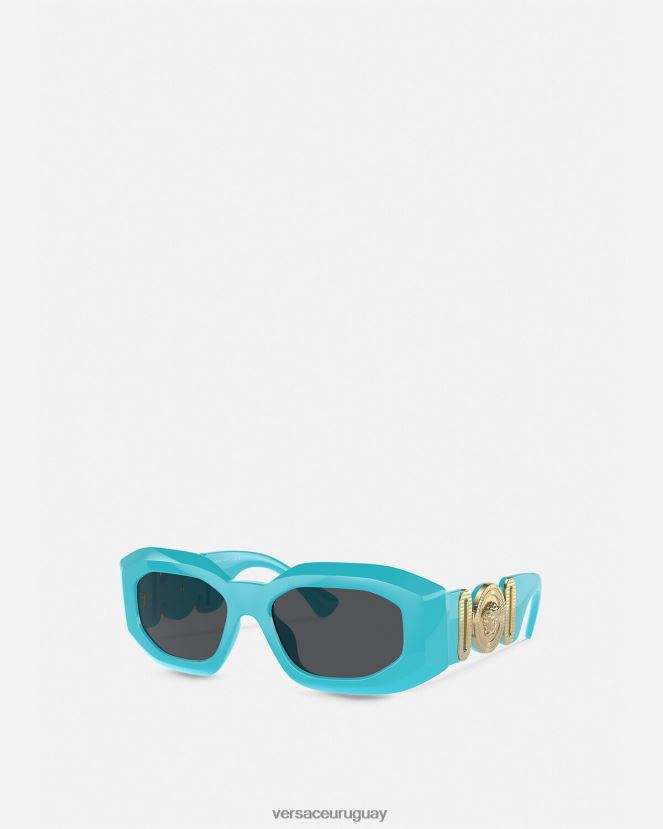 Versace gafas de sol maxi medusa biggie mujer azul accesorios H88R0H594