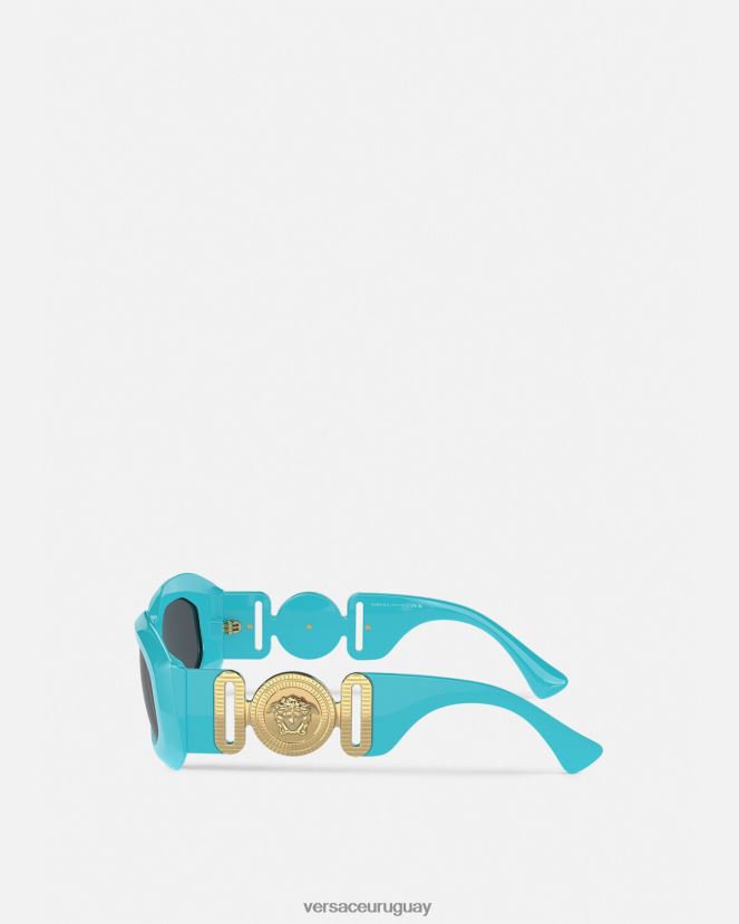 Versace gafas de sol maxi medusa biggie mujer azul accesorios H88R0H594