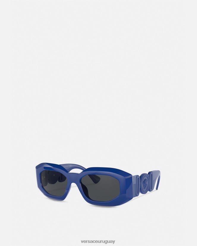 Versace gafas de sol maxi medusa biggie mujer azul accesorios H88R0H693