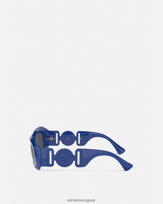 Versace gafas de sol maxi medusa biggie mujer azul accesorios H88R0H693