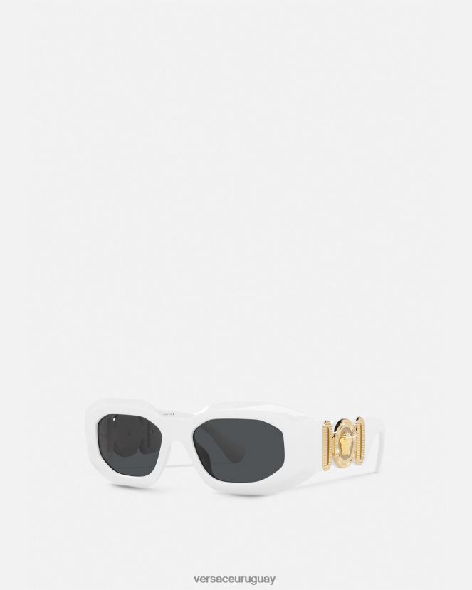 Versace gafas de sol maxi medusa biggie mujer blanco accesorios H88R0H681