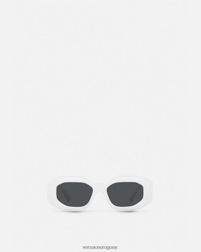 Versace gafas de sol maxi medusa biggie mujer blanco accesorios H88R0H681