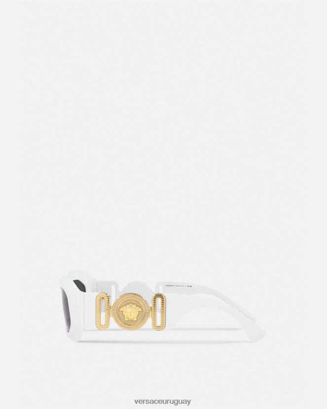 Versace gafas de sol maxi medusa biggie mujer blanco accesorios H88R0H681