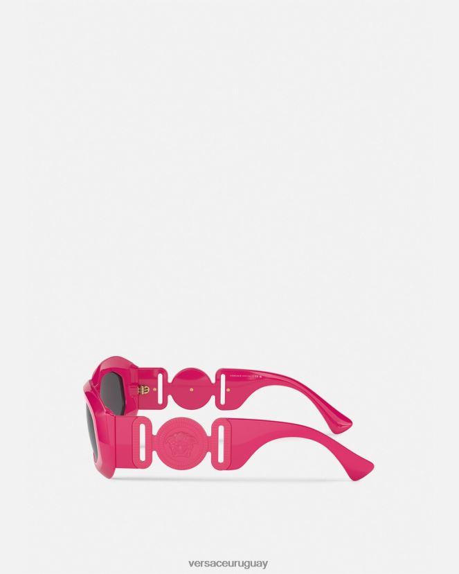 Versace gafas de sol maxi medusa biggie mujer fucsia accesorios H88R0H692