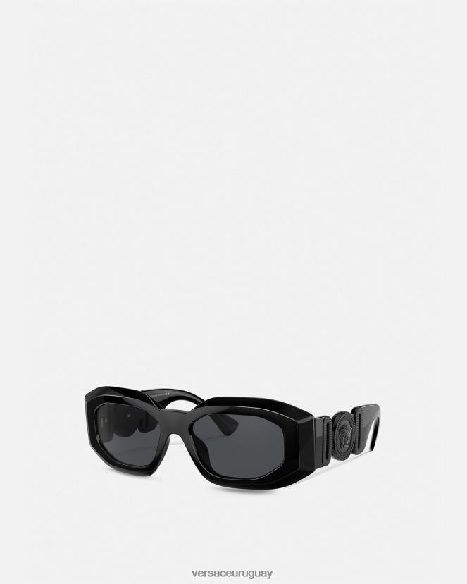 Versace gafas de sol maxi medusa biggie mujer negro accesorios H88R0H639