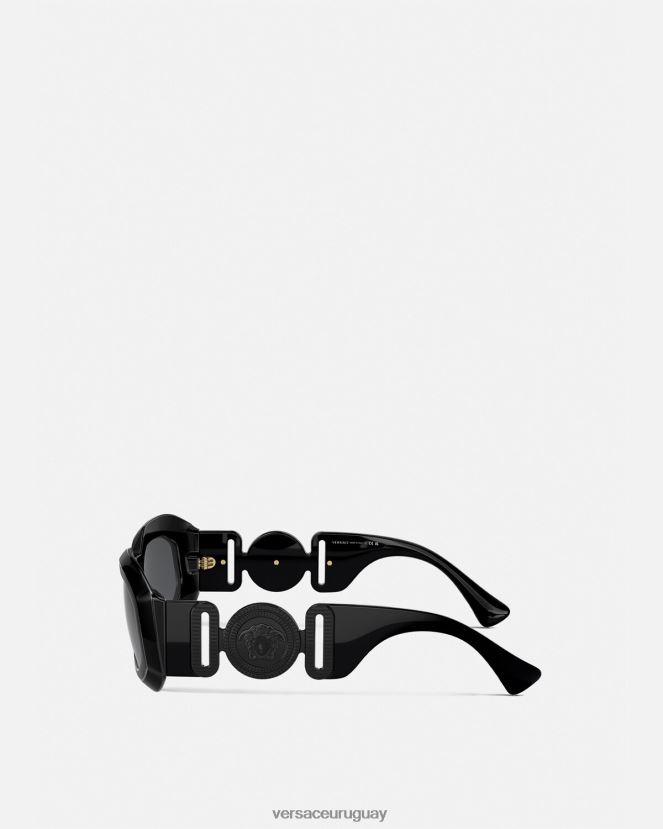 Versace gafas de sol maxi medusa biggie mujer negro accesorios H88R0H639