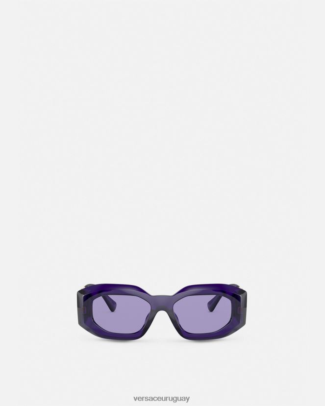 Versace gafas de sol maxi medusa biggie mujer púrpura accesorios H88R0H637