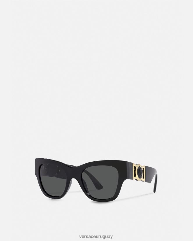 Versace gafas de sol medusa biggie mariposa mujer negro accesorios H88R0H657