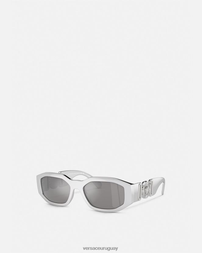 Versace gafas de sol medusa biggie mujer plata accesorios H88R0H589