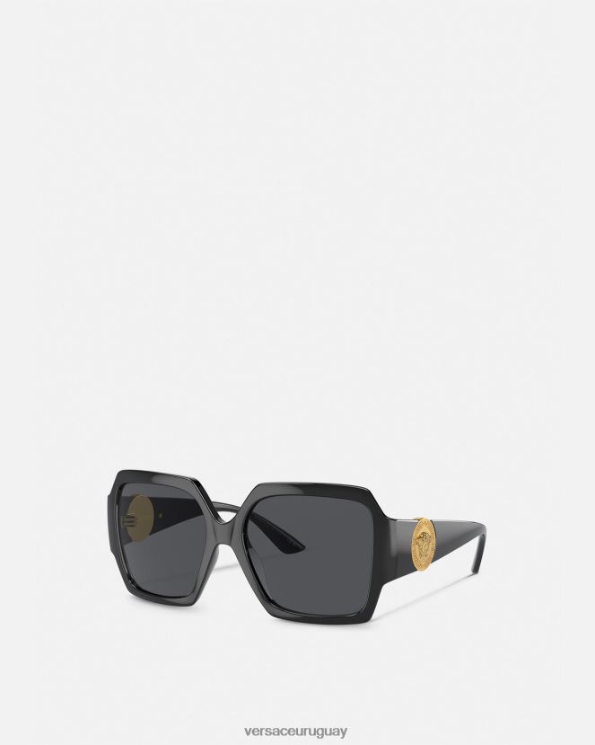 Versace gafas de sol medusa mujer negro accesorios H88R0H583