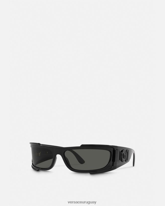 Versace medusa biggie escudogafas de sol mujer negro accesorios H88R0H611