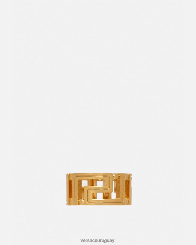 Versace anillo de greca mujer oro cálido accesorios H88R0H752