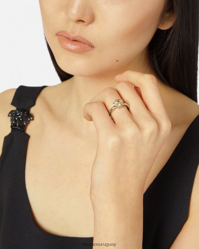 Versace anillo de medusa mujer oro accesorios H88R0H780