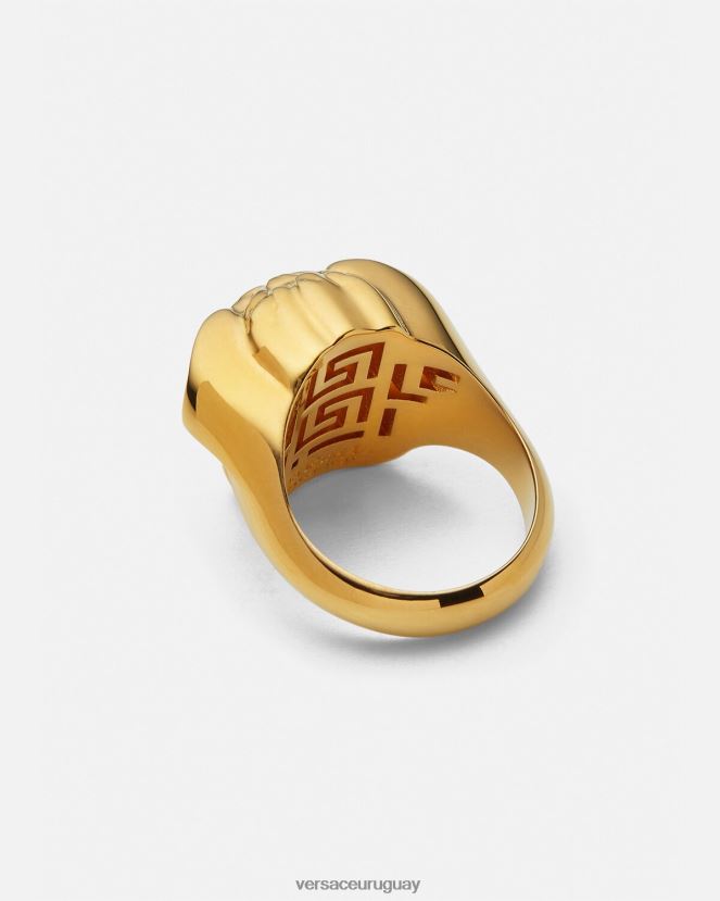 Versace anillo de medusa mujer oro accesorios H88R0H781
