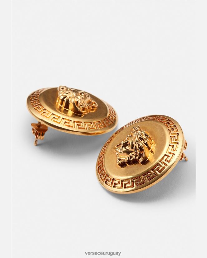 Versace aretes tributo con medusa mujer tributo de oro accesorios H88R0H794