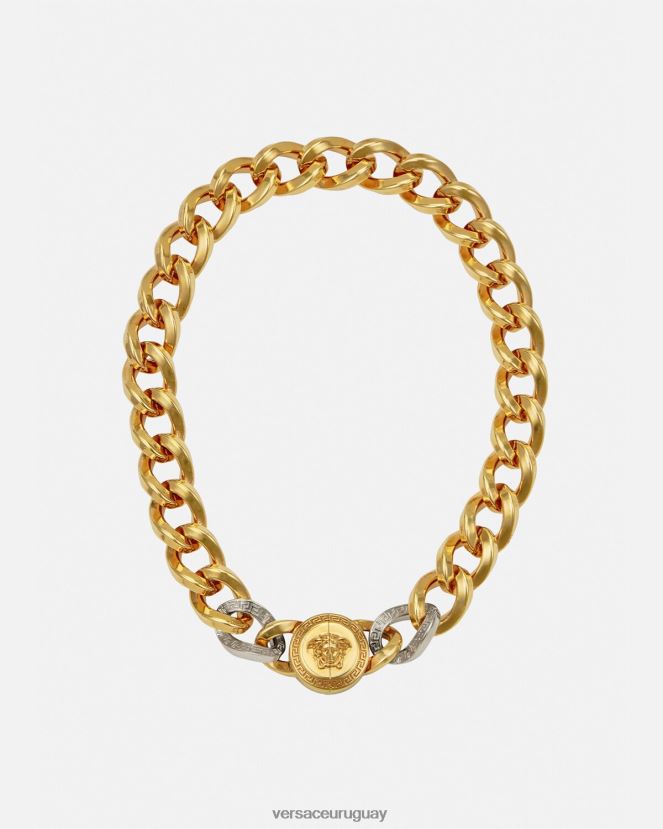 Versace collar de cadena con medusa mujer oro accesorios H88R0H785